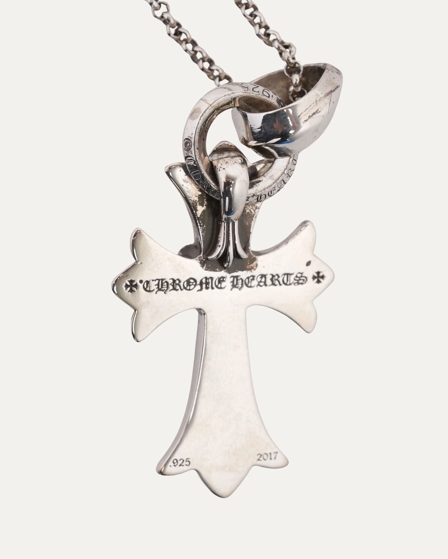 Heart Cross Necklace