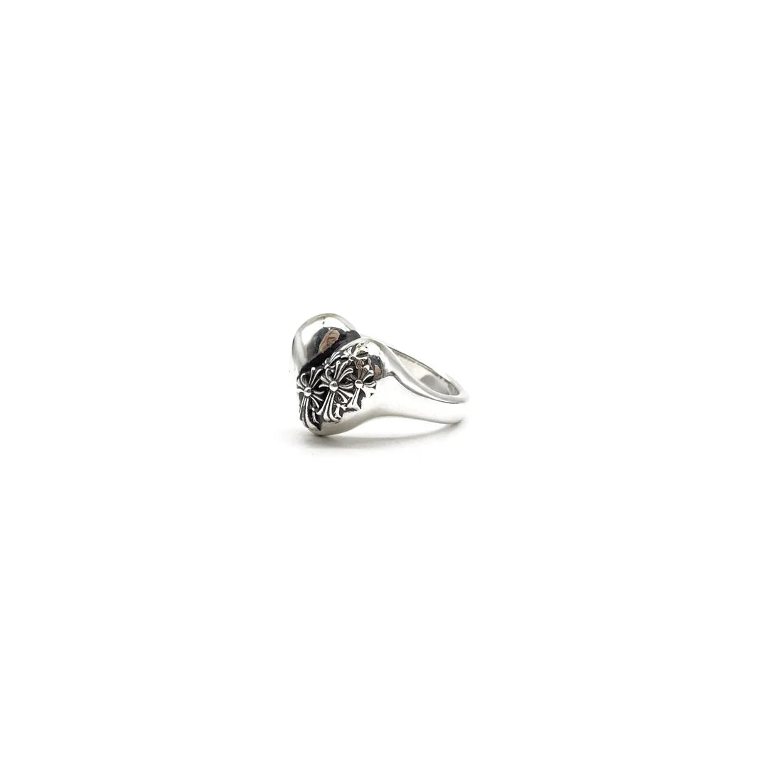 Heart cemetery ring