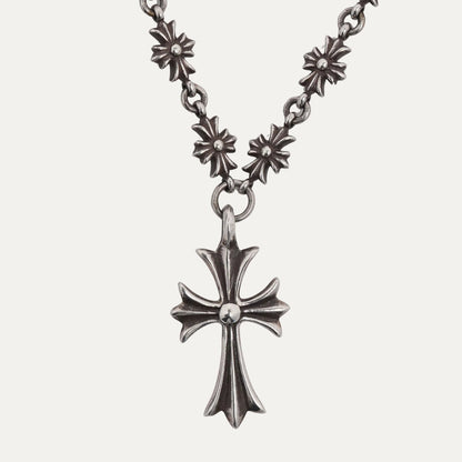 Cross chain with cross pendant