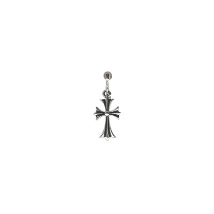 Cross hook earrings