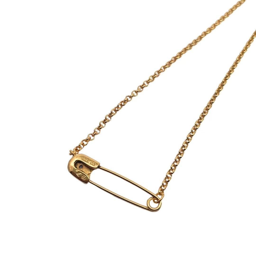 Golden Pin Necklace