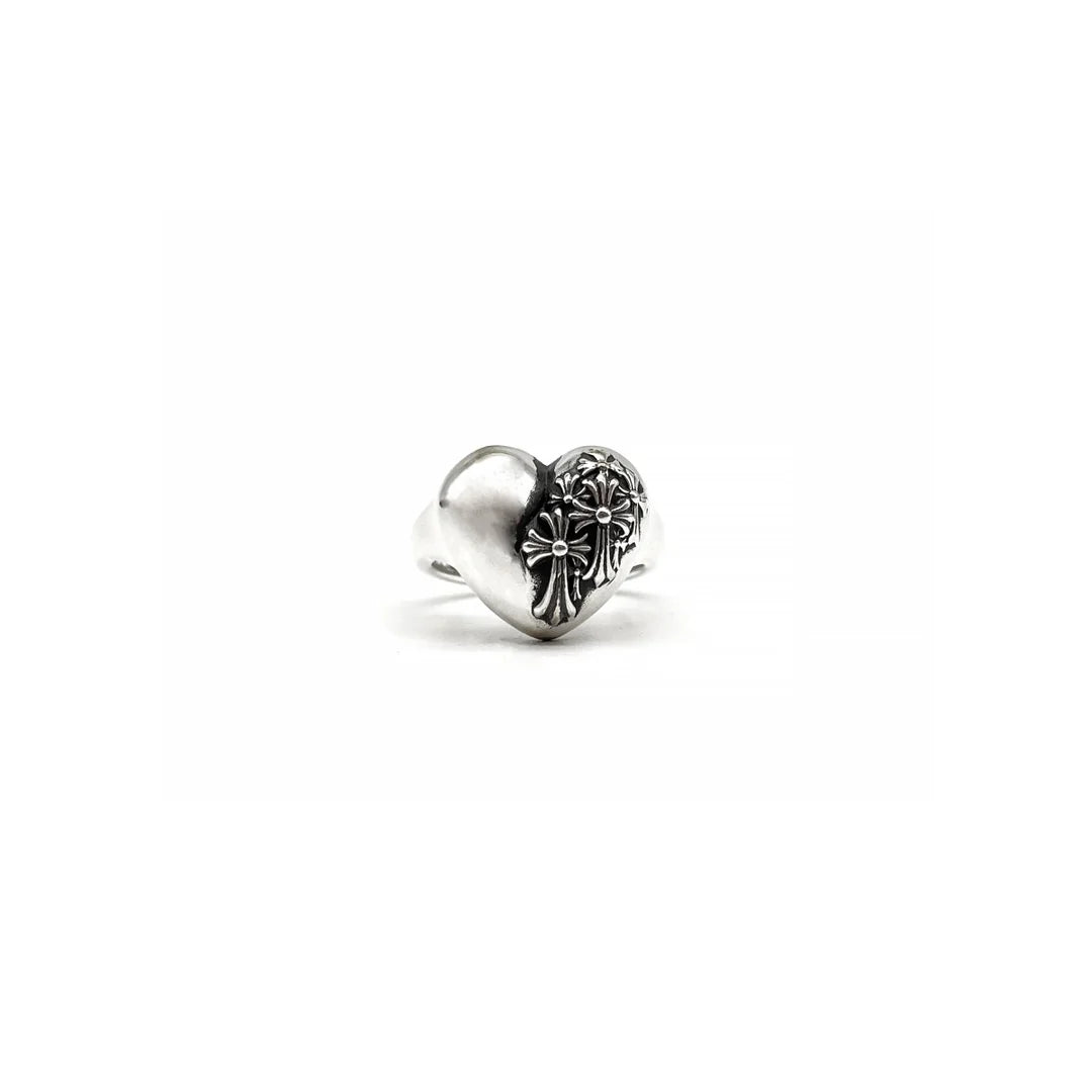 Heart cemetery ring