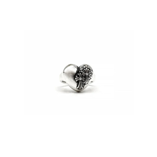 Heart cemetery ring