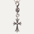 Cross with Ball Necklace