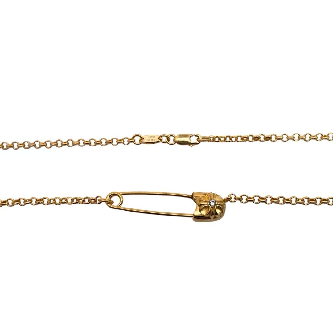 Golden Pin Necklace