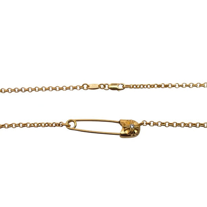 Golden Pin Necklace
