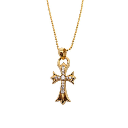 Golden Cross Necklace