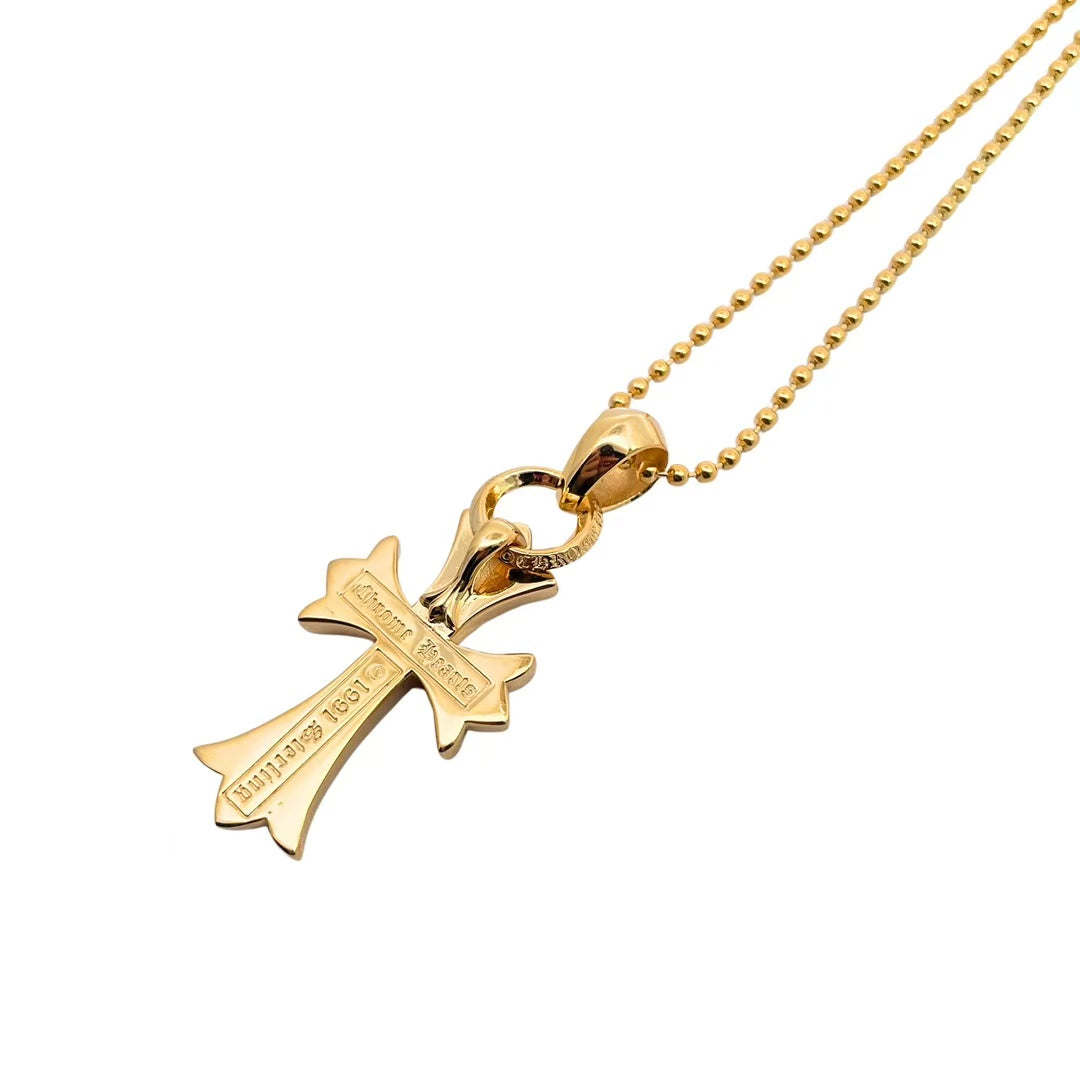 Golden Cross Necklace