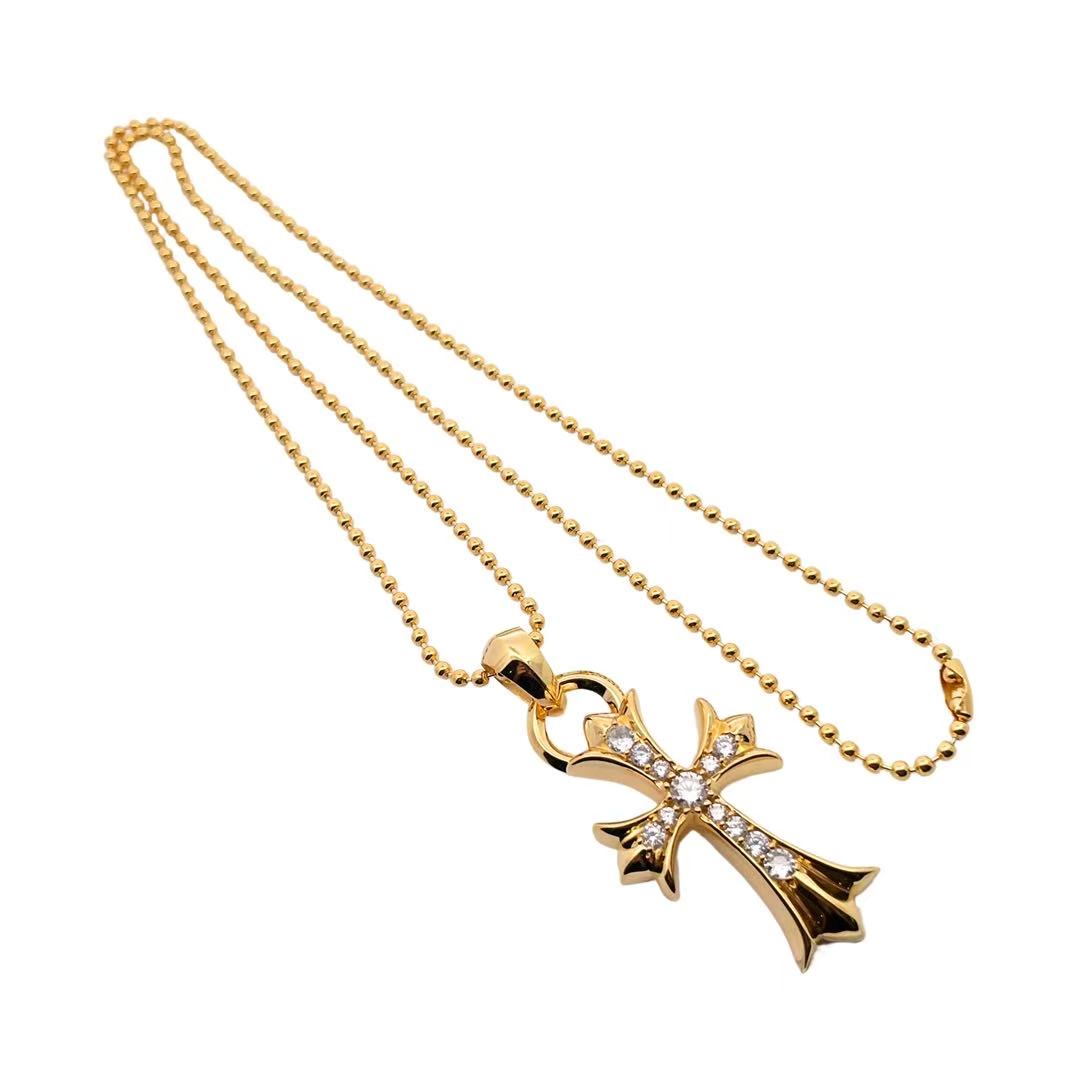 Golden Cross Necklace